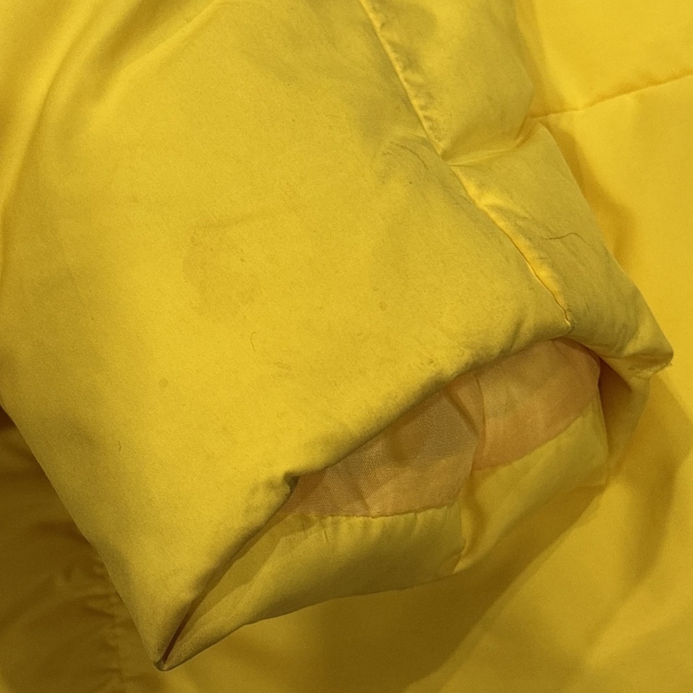Tommy Hilfiger Puffer Jacket womens large Yellow READ - Picture 11 of 14
